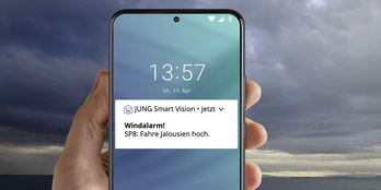 JUNG Smart Panel 8 bei Arntz Haustechnik in Veitshöchheim